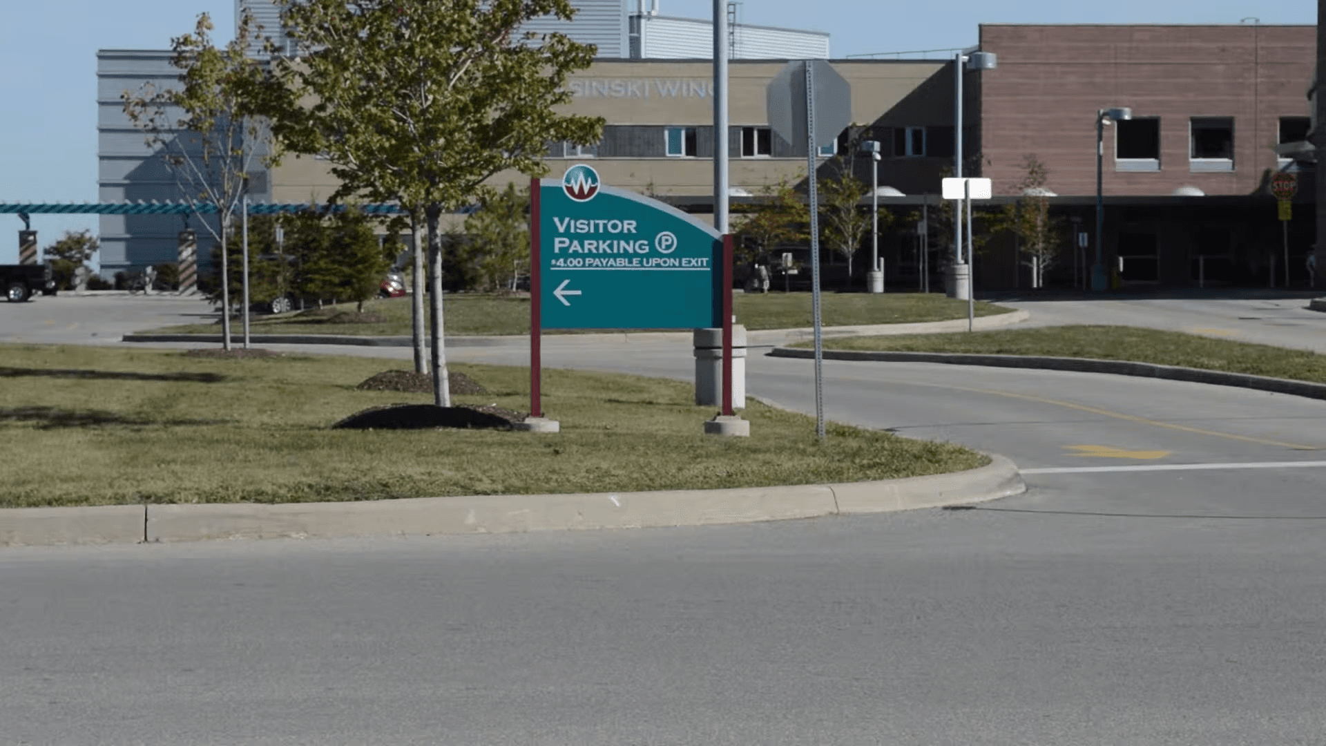 Diagnostic imaging registration desk at Woodstock Hospital
